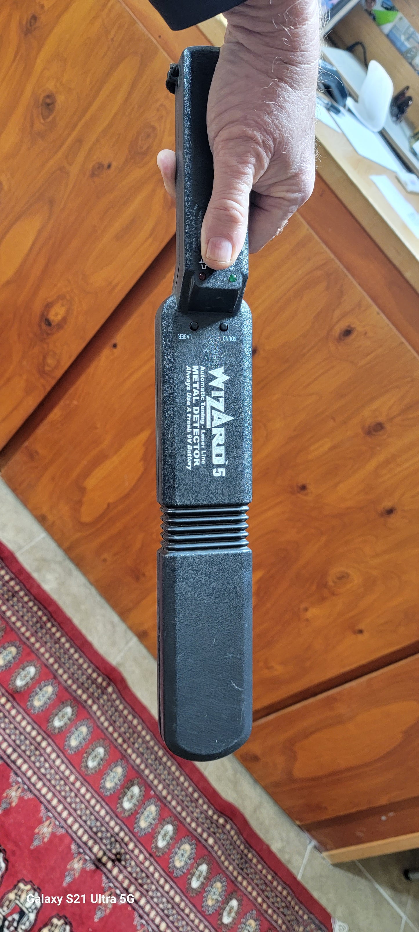 Lumber Wizard 5 Laser Guided Woodworking Metal Detector