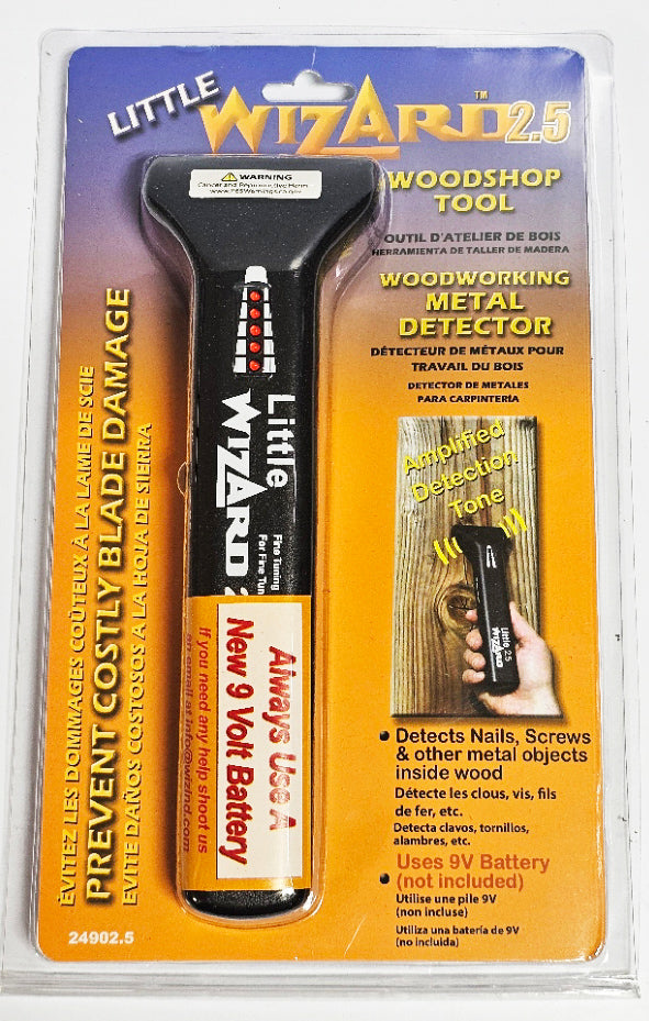 Little Wizard 2.5 Woodworking Metal Detector