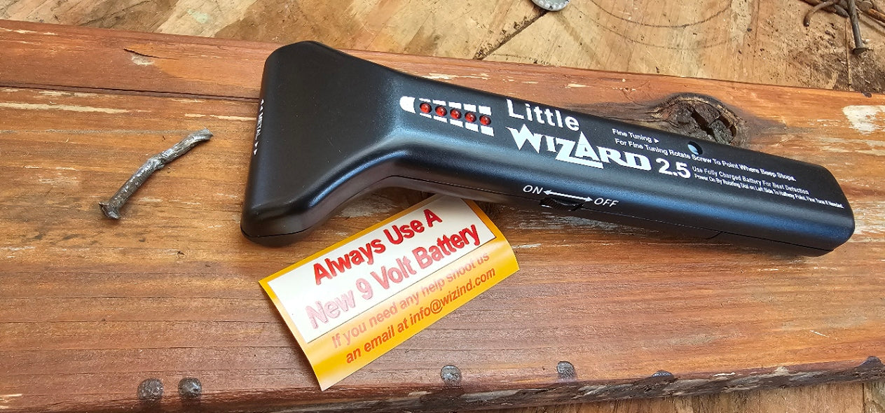 Little Wizard 2.5 Woodworking Metal Detector