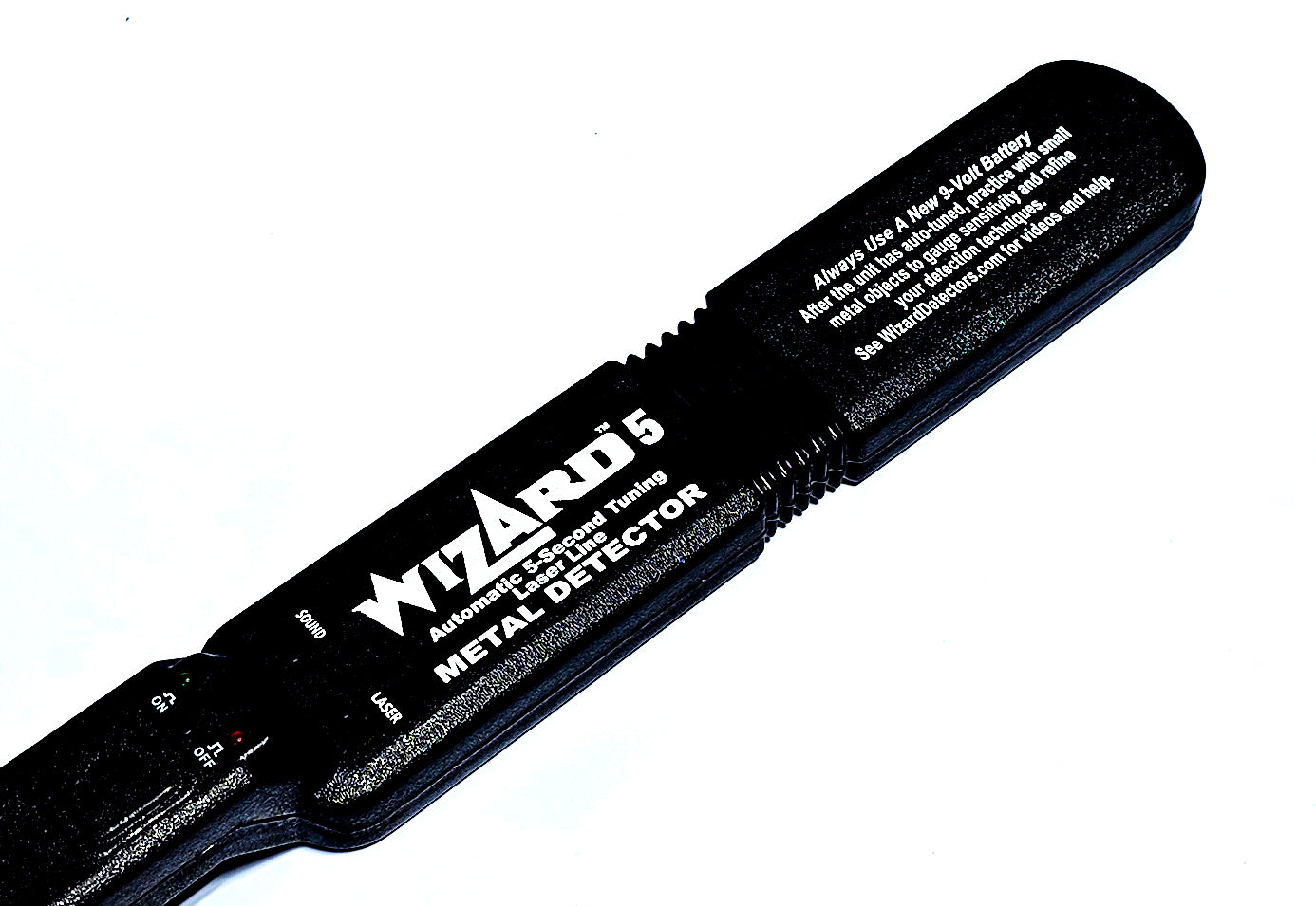 Lumber Wizard 5 laser indicator and LED display close-up