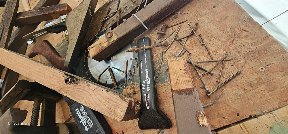 Little Wizard II Woodworking Metal Detector Nail Finder - WizardDetectors
