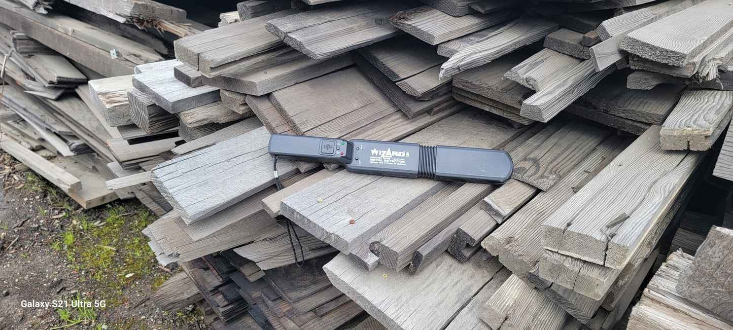 Lumber Wizard 5 Laser Guided Woodworking Metal Detector - WizardDetectors