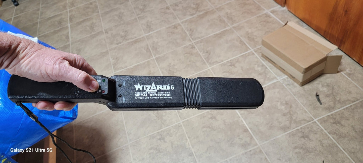 Lumber Wizard 5 Laser Guided Woodworking Metal Detector - WizardDetectors