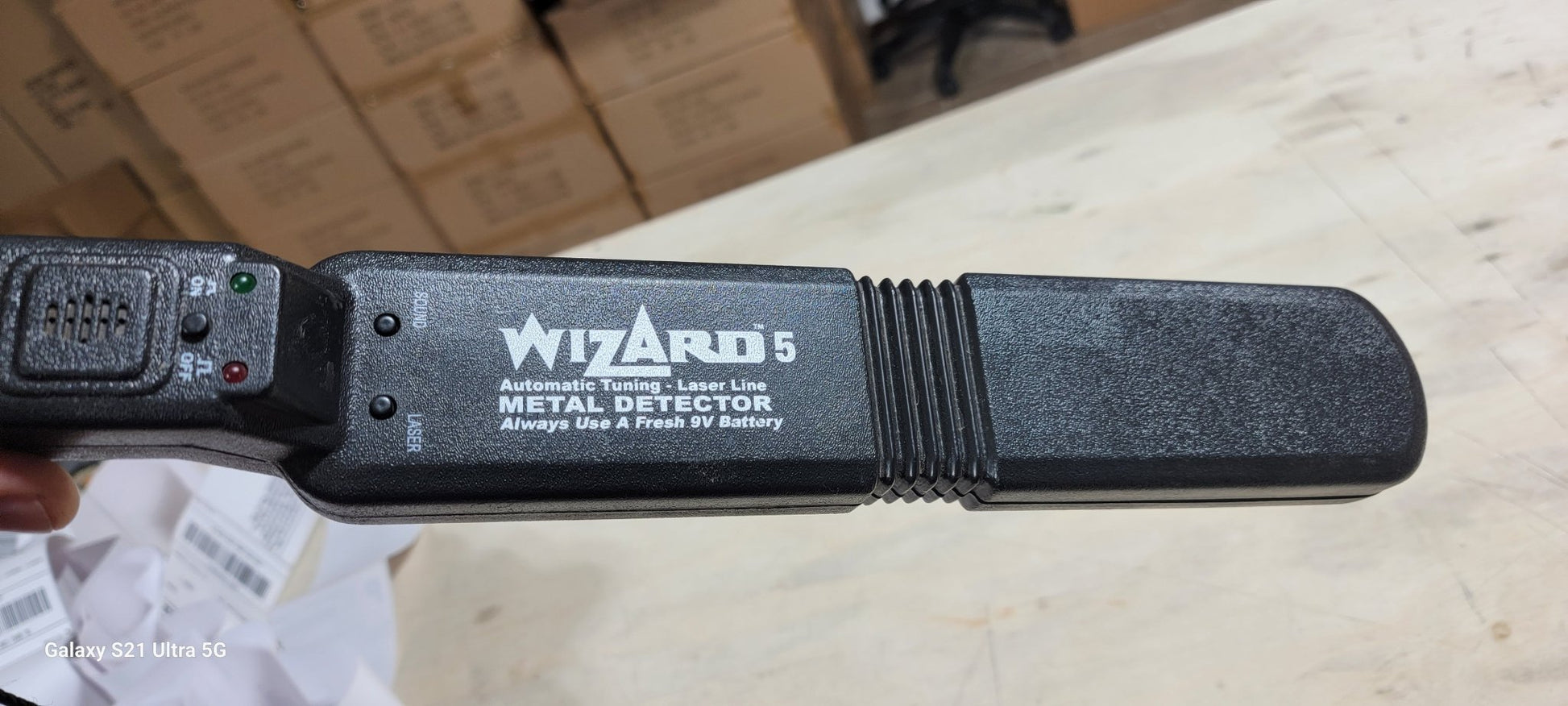 Lumber Wizard 5 Laser Guided Woodworking Metal Detector - WizardDetectors