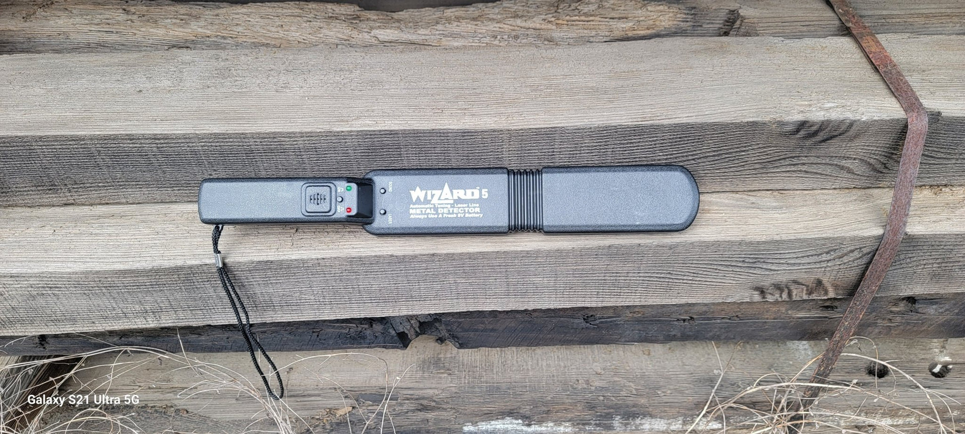 Lumber Wizard 5 Laser Guided Woodworking Metal Detector - WizardDetectors