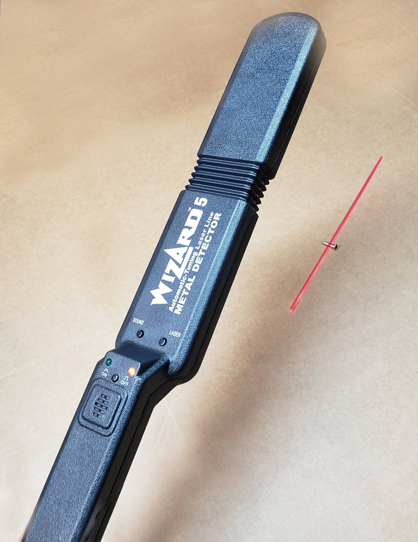 Lumber Wizard 5 Laser Guided Woodworking Metal Detector - WizardDetectors